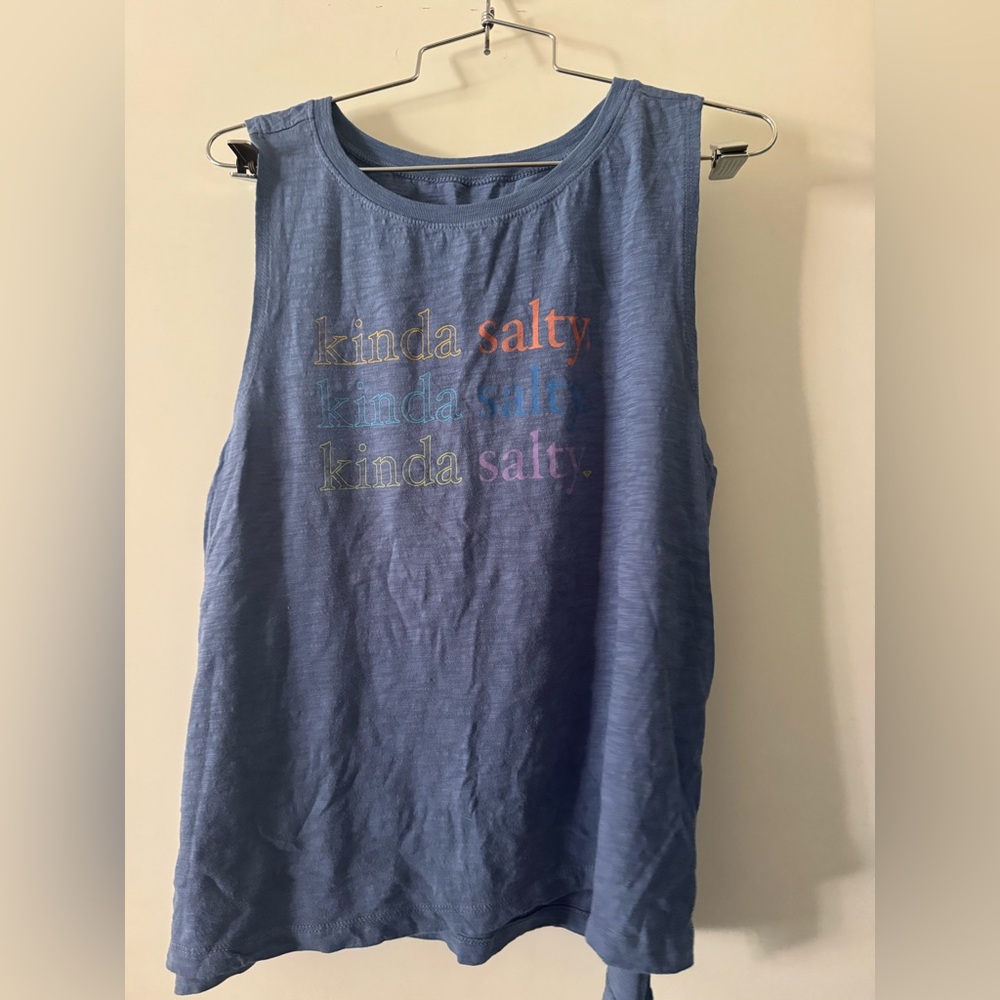 Roxy Heather Blue Tank Top